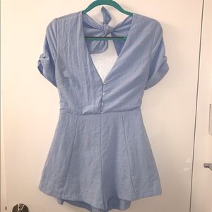 Light Blue Romper